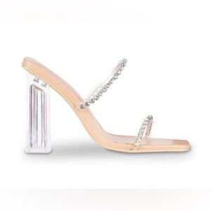 Azalea Wang Olivia Sandal in Nude | 7.5